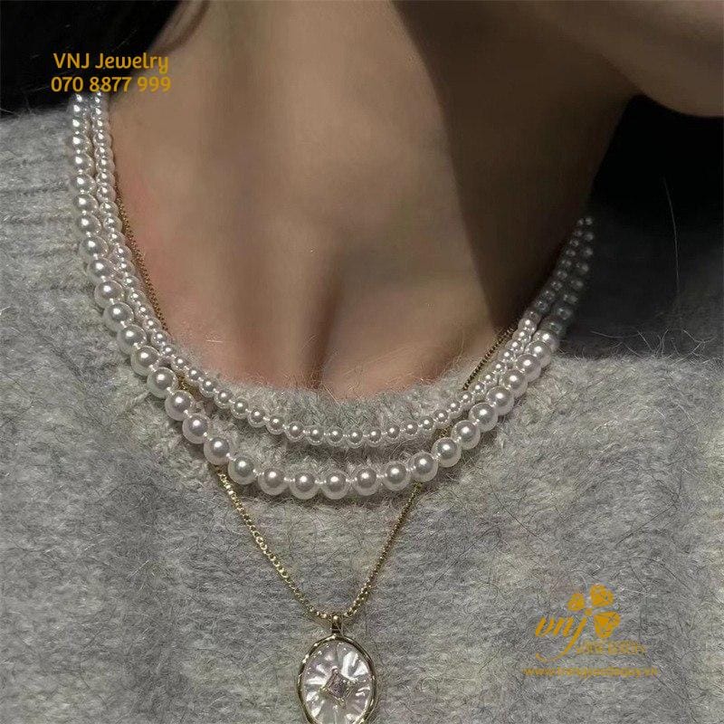 Chuỗi Vòng Ngọc Trai Nước Mặn