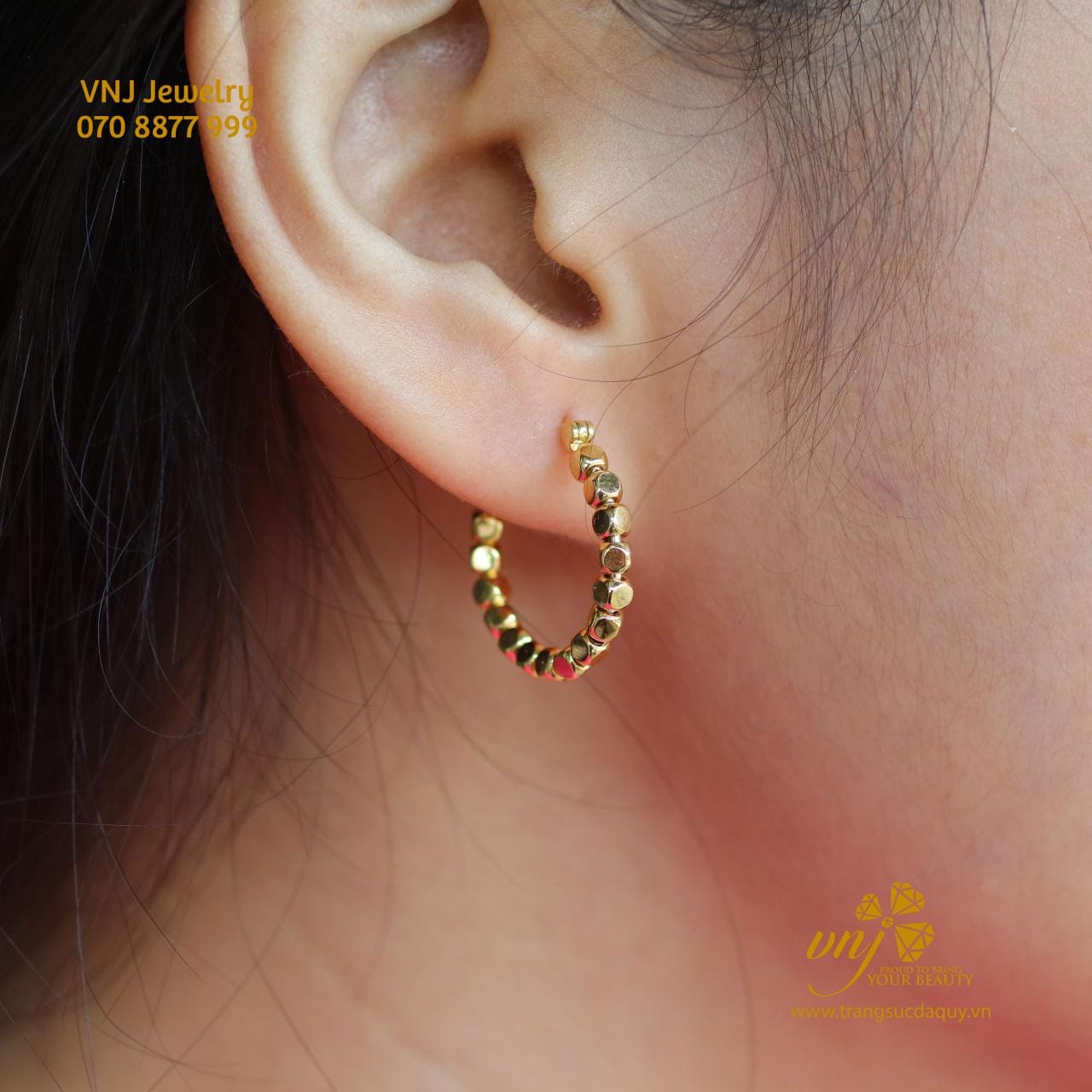 Bông Tai Vàng Btn8 (2)
