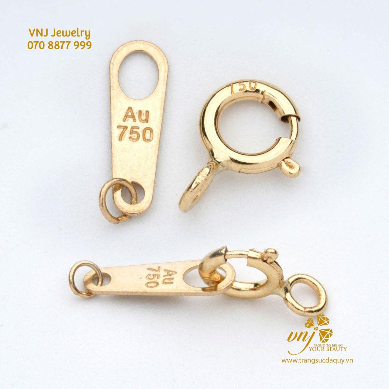 Charm Khóa Móc Cua Tròn CK09