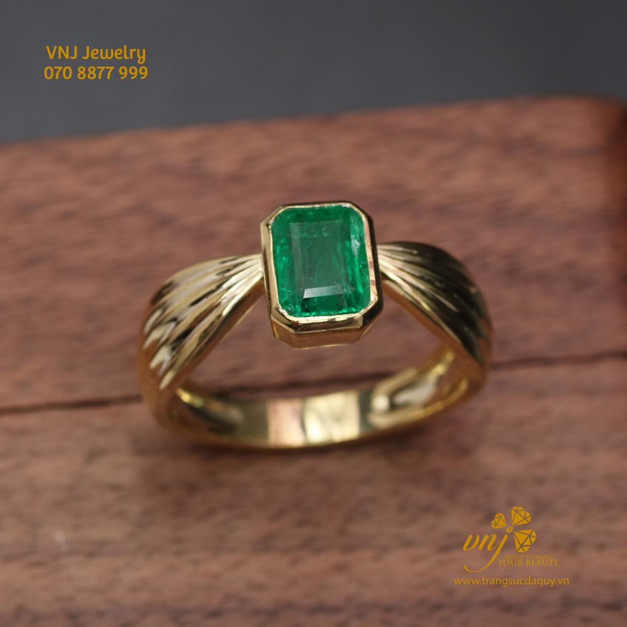 Nhẫn Đá Emerald Nwe17 (5)