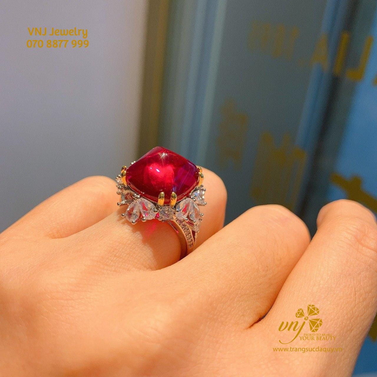 Nhẫn Ruby Thiên Nhiên (2)