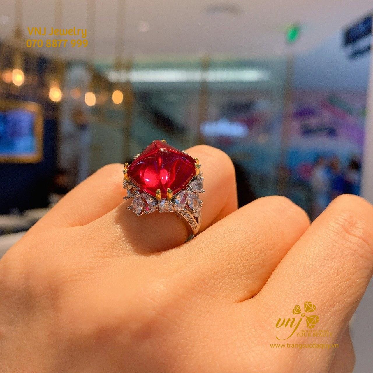 Nhẫn Ruby Thiên Nhiên (3)