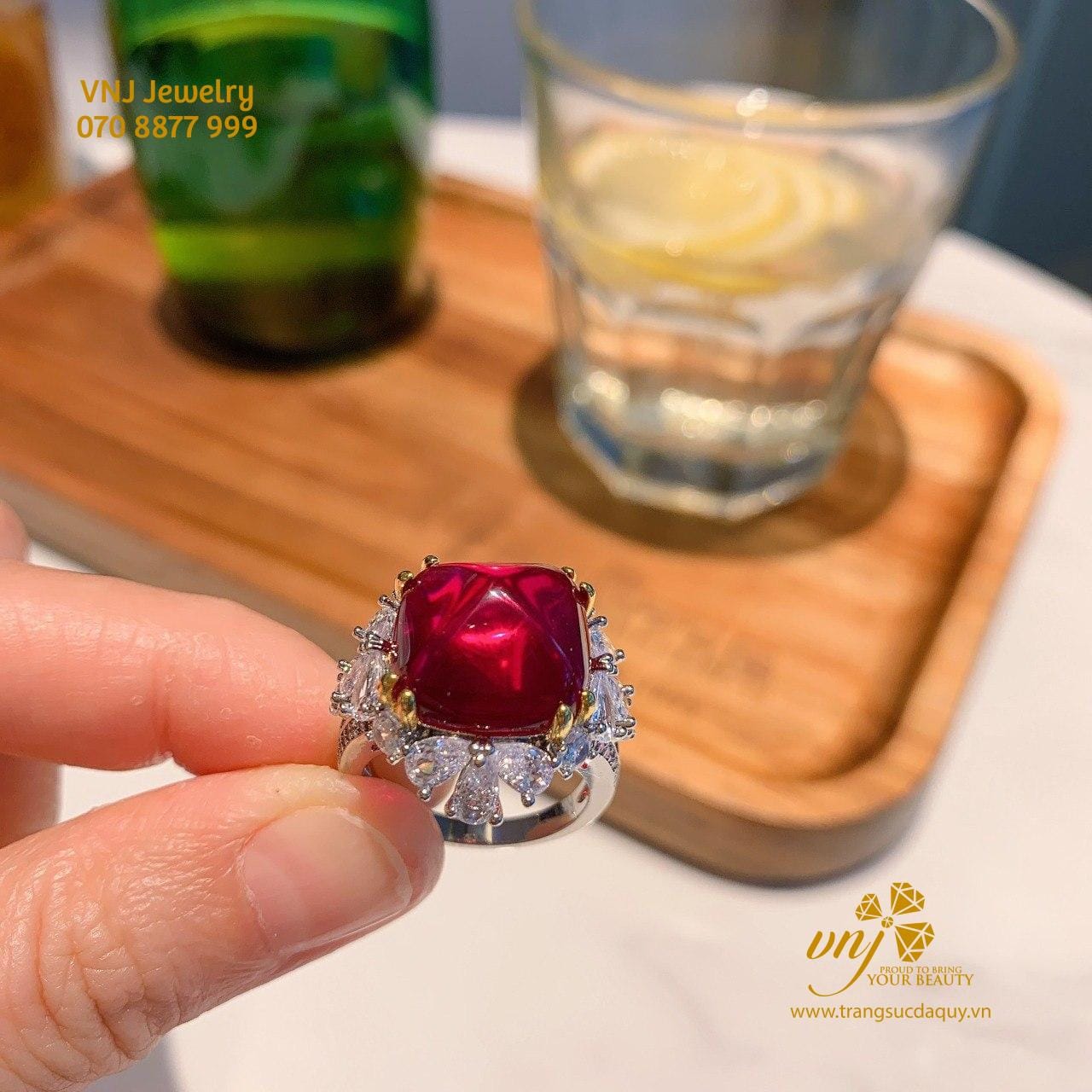 Nhẫn Ruby Thiên Nhiên (4)