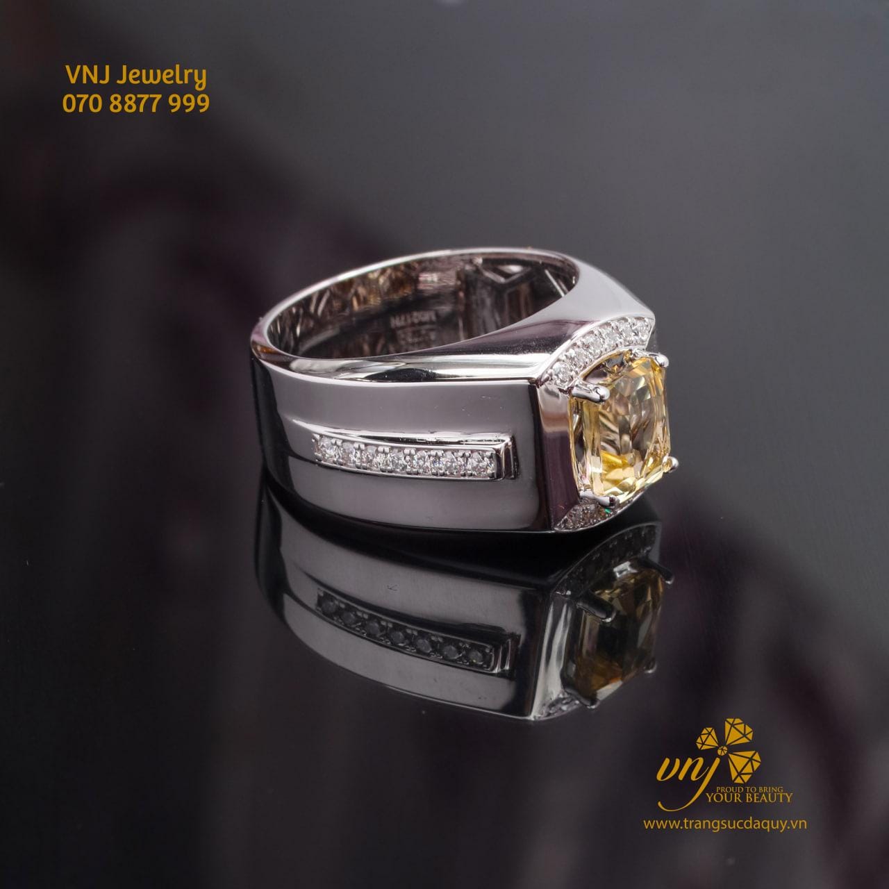 Nhẫn Sapphire Vàng Thiên Nhiên (5)