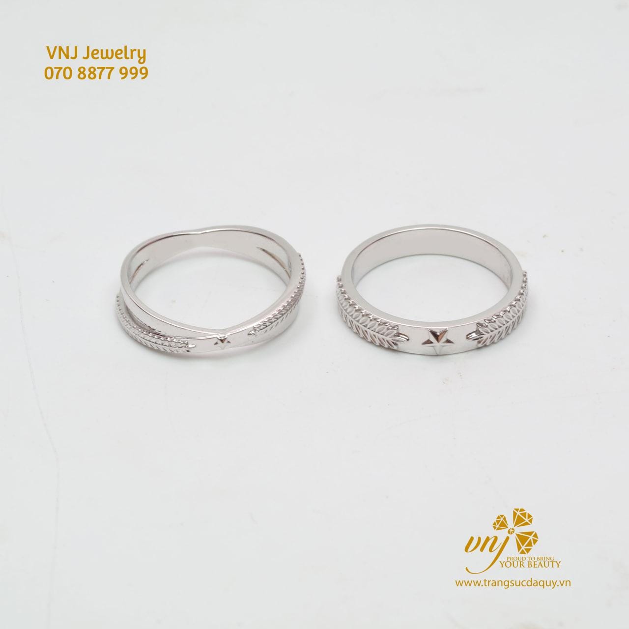Nhẫn Cưới Vàng Trắng Nc76 (2)