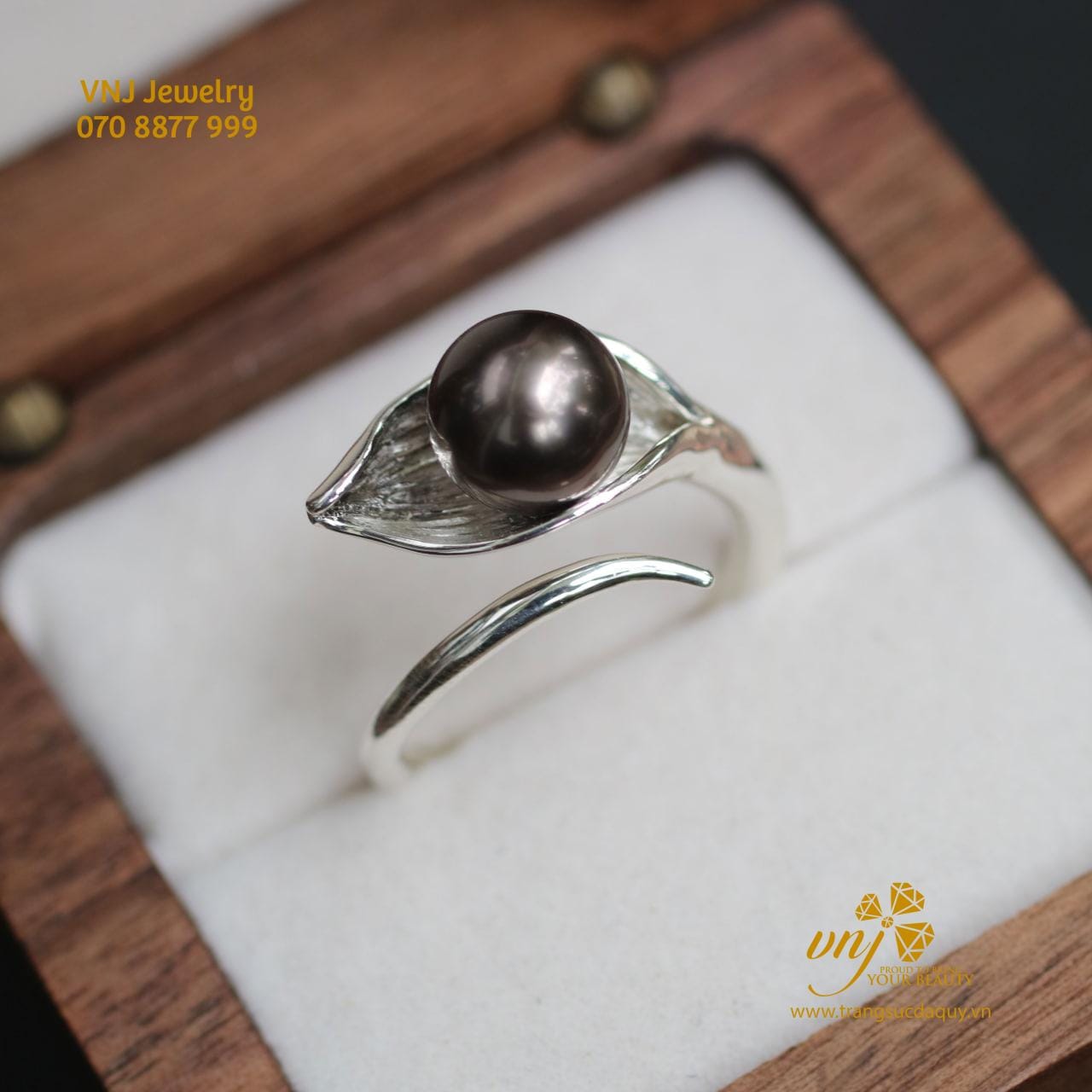 Nhẫn Ngọc Trai Tahiti