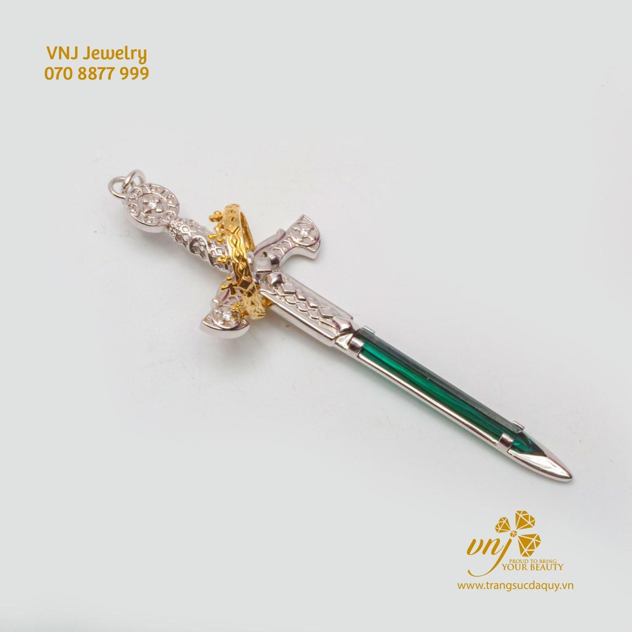 Mặt Dây Chuyền Kiếm Tourmaline (3)