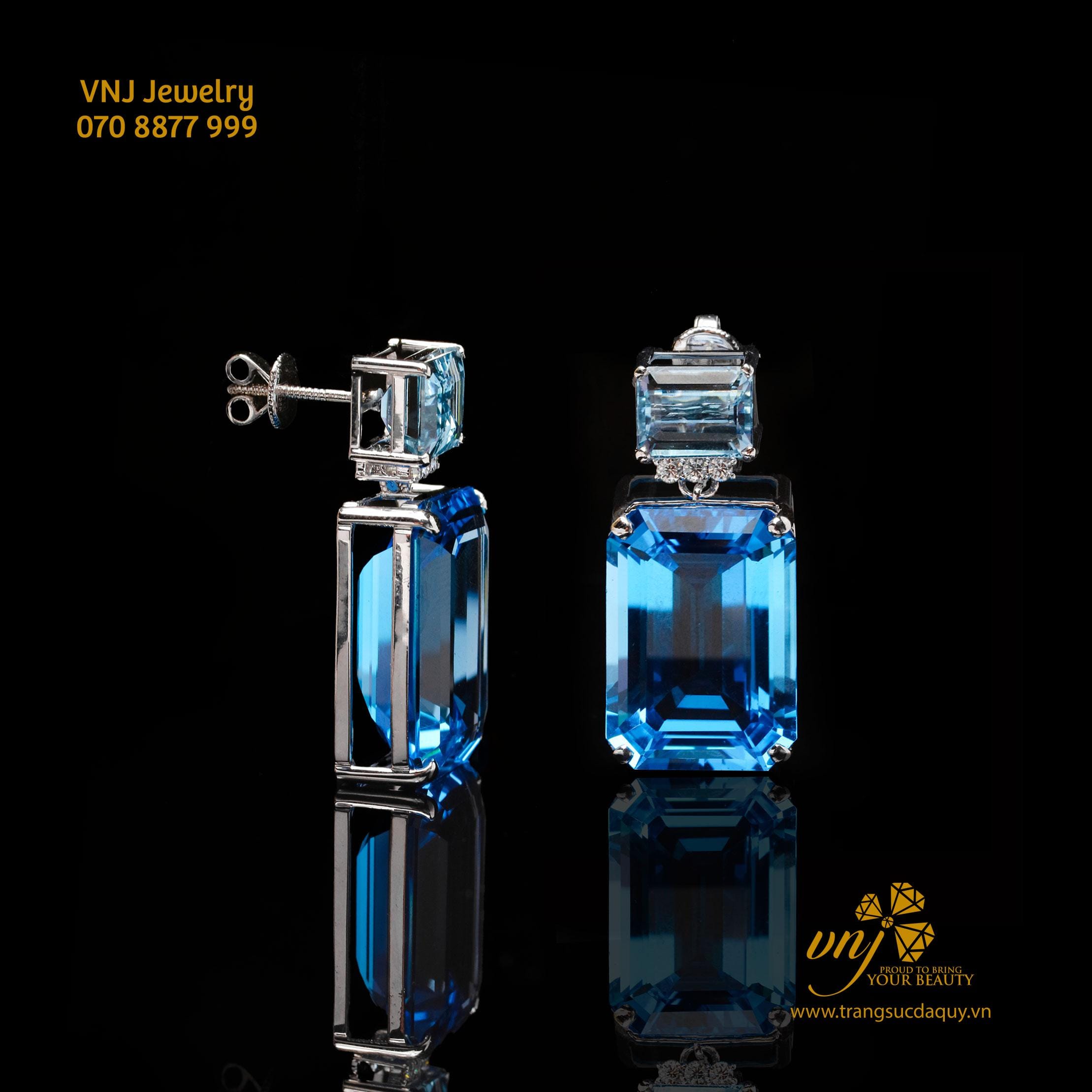 Bông Tai Đá Topaz Btt14 (3)