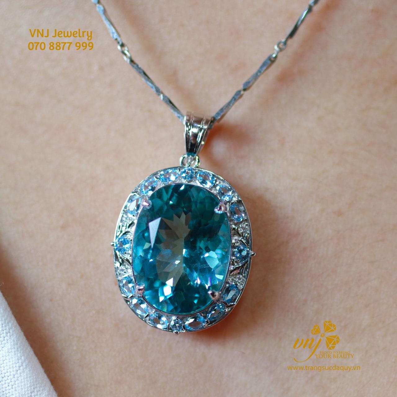 Mặt Dây Topaz (3)