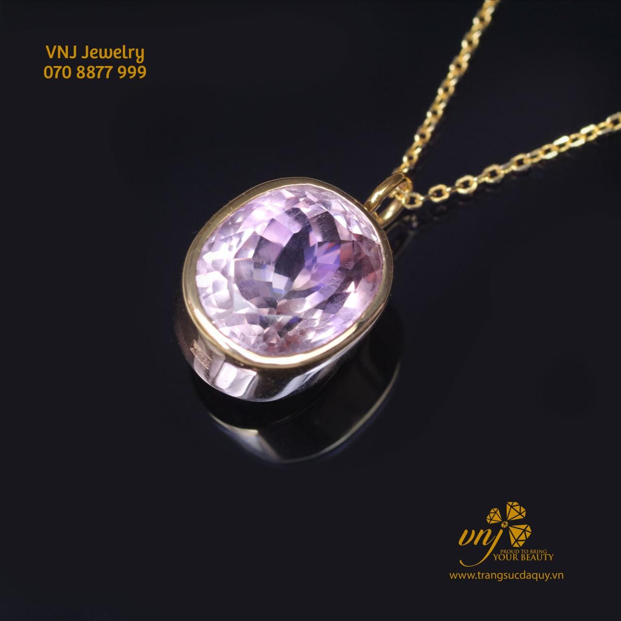 Mặt Dây Chuyền Thạch Anh Tím (3)