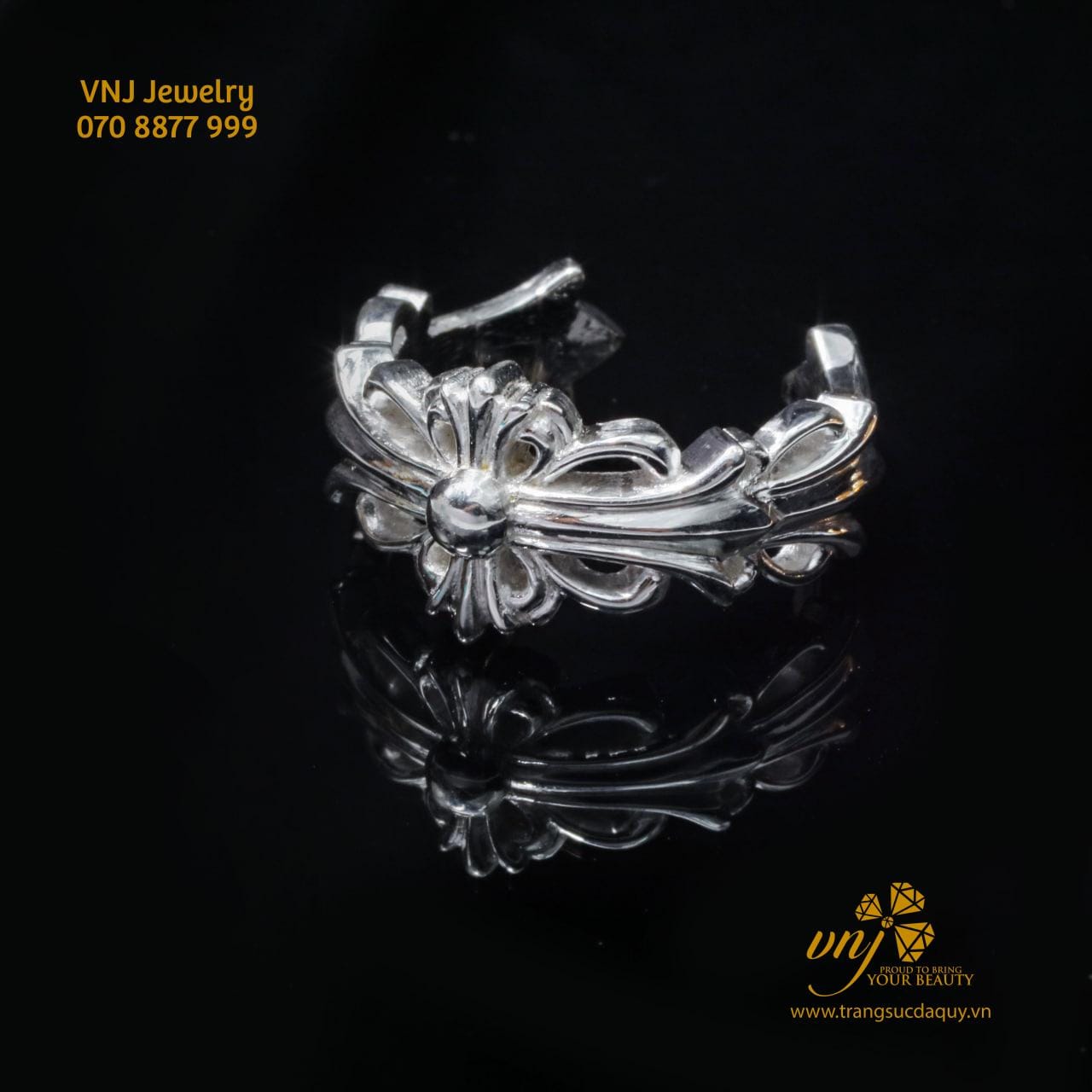 Nhẫn Chrome Hearts Mn116 (2)