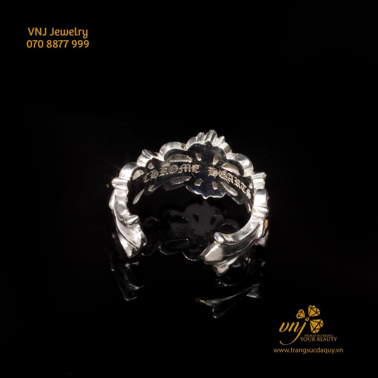 Nhẫn Chrome Hearts Mn116 (3)
