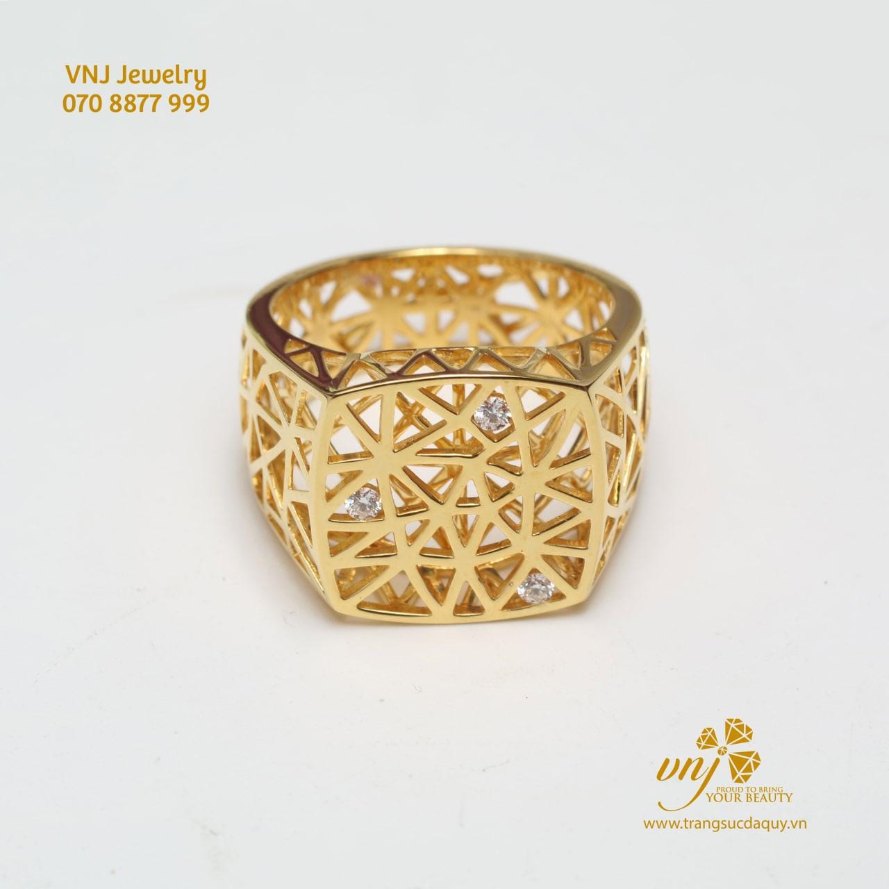 Nhẫn Lưới Vàng 18k (6)