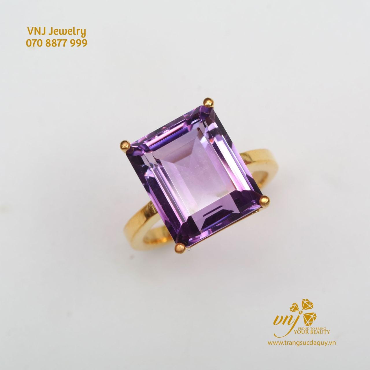 Nhẫn Thạch Anh Tím (7)