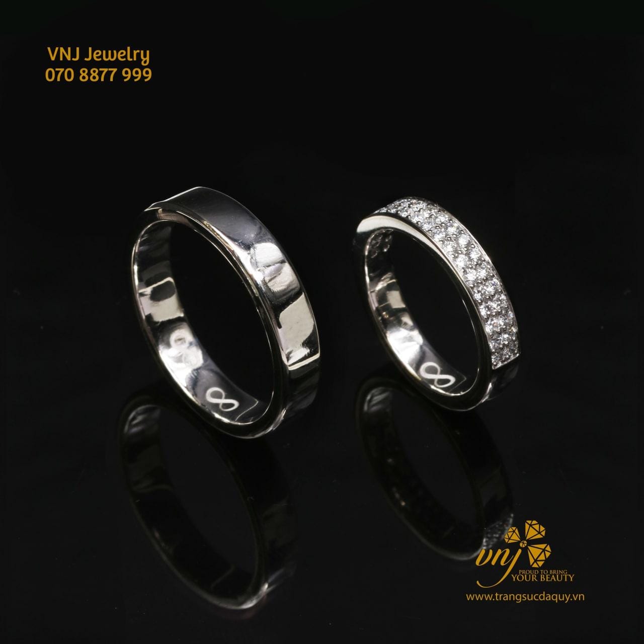 Nhẫn Cưới Bạch Kim Nc87 (3)
