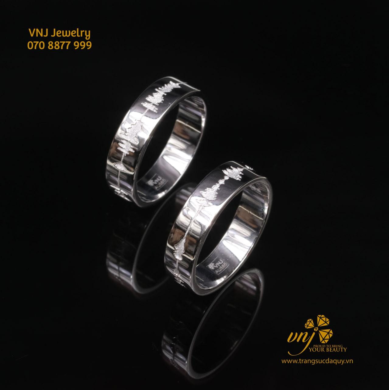 Nhẫn Cặp điện Tâm đồ (2)