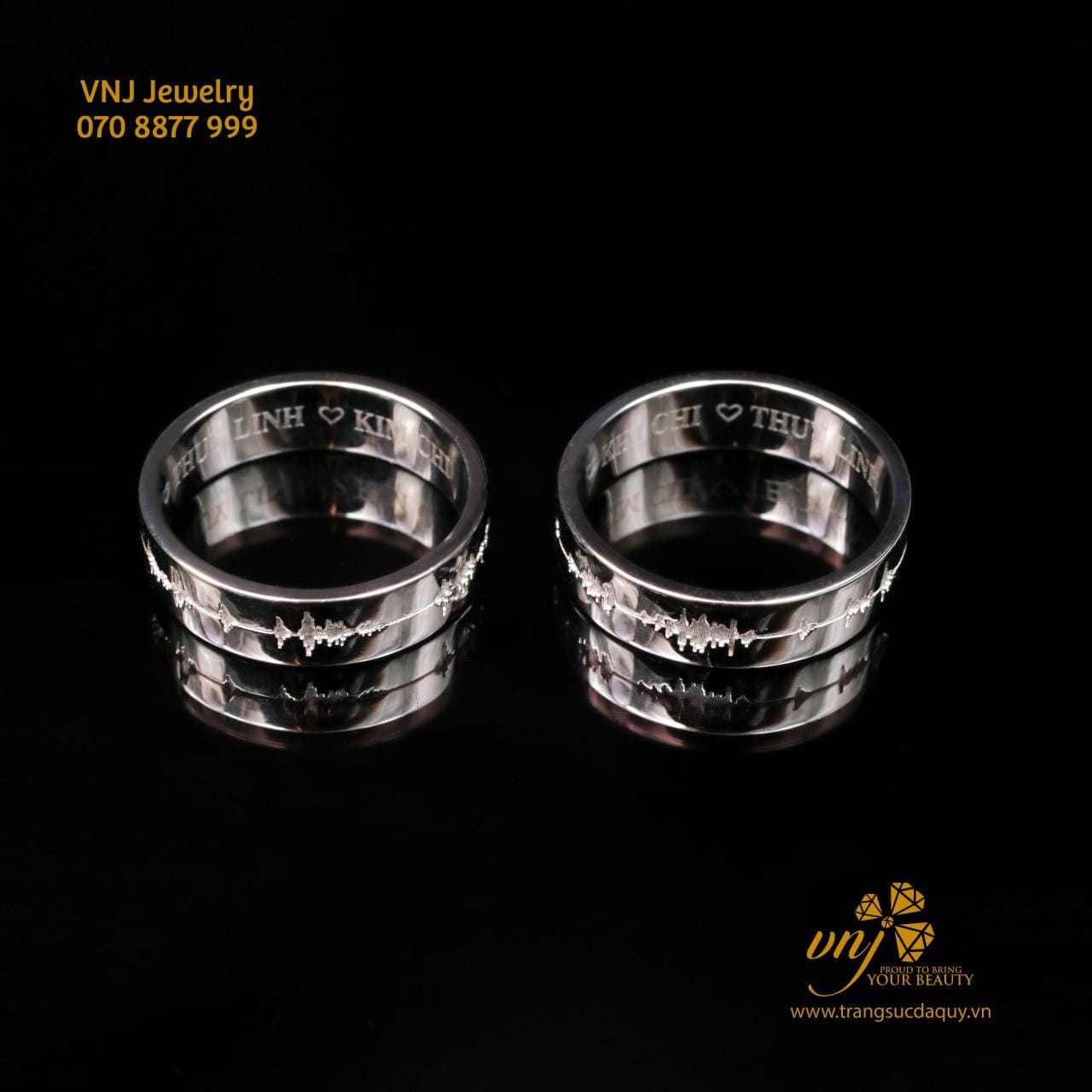 Nhẫn Cặp điện Tâm đồ (3)