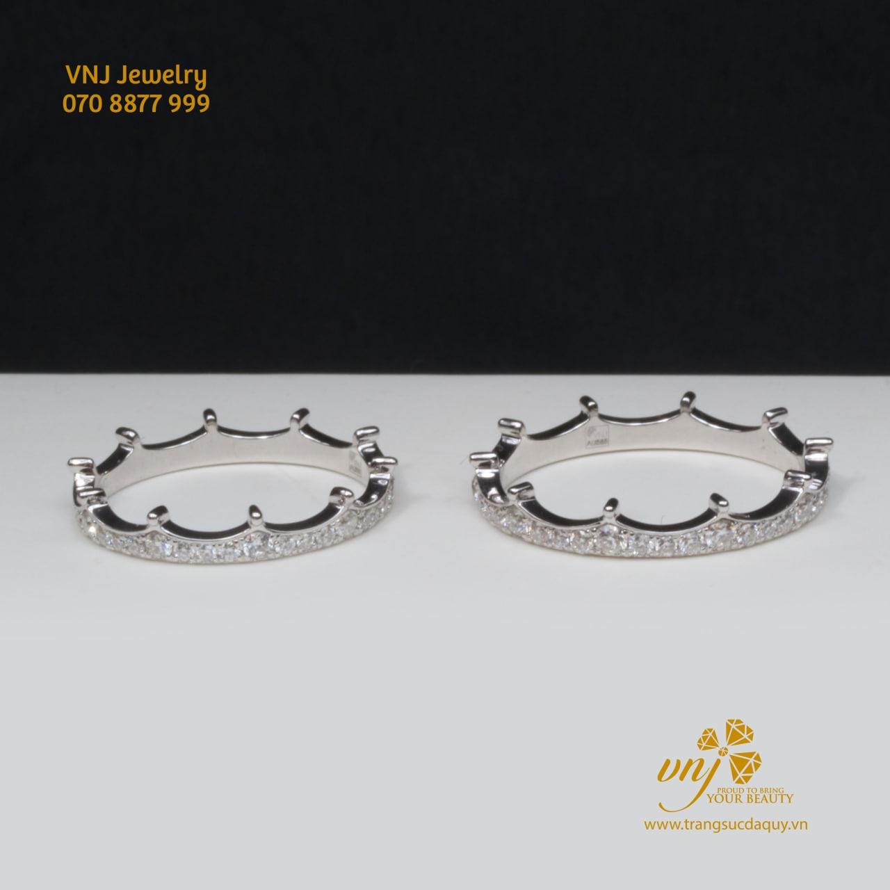 Nhẫn Vương Miện Cặp (3)