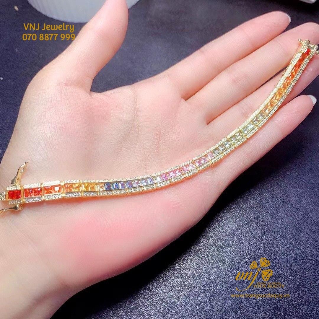 Vòng Tay Tennis Rainbow Nhiên Ltd13 (2)