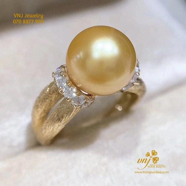 Nhẫn Ngọc Trai Vàng NWNT13