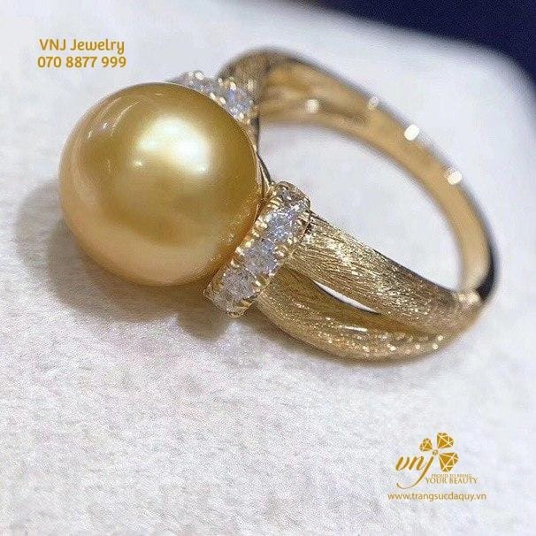 Nhẫn Ngọc Trai Vàng NWNT13