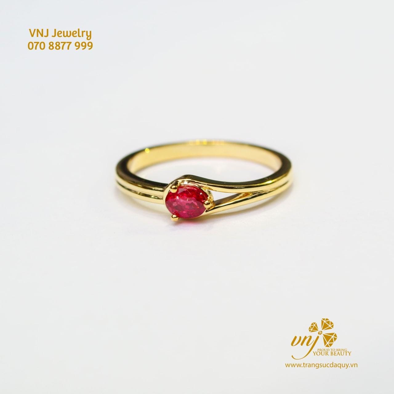 Bst Nhẫn Tiny Love Ruby Thiên Nhiên Nwr27 (2)
