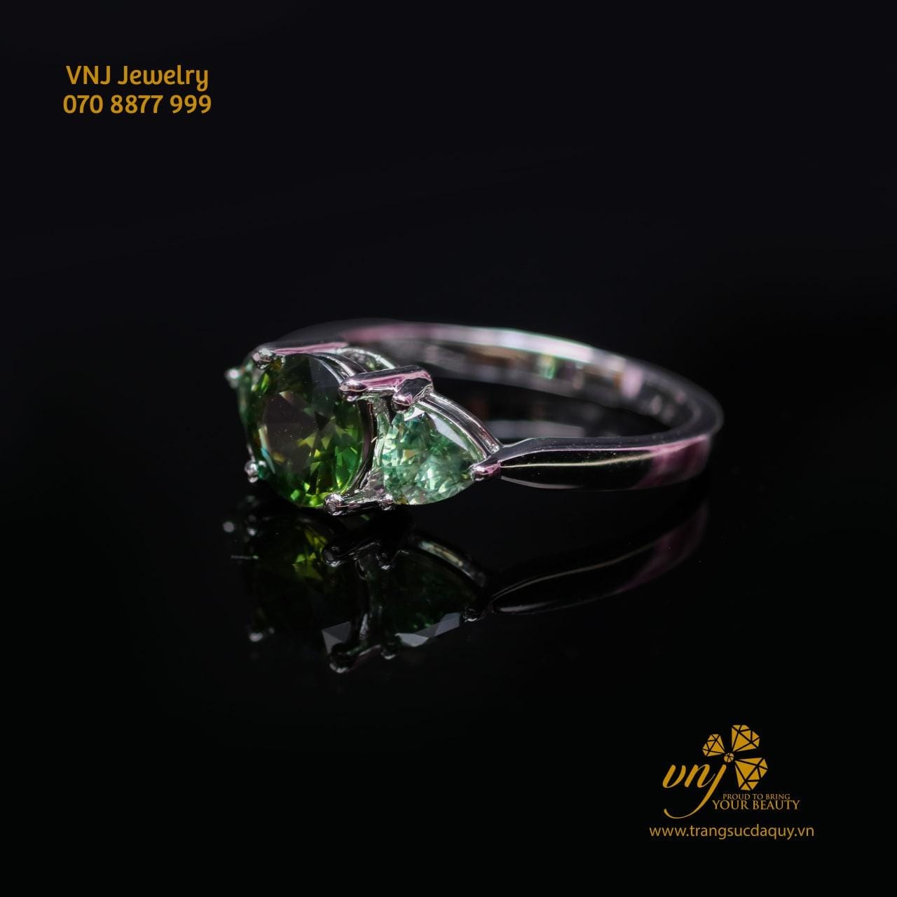 Nhẫn Sapphire Green (2)