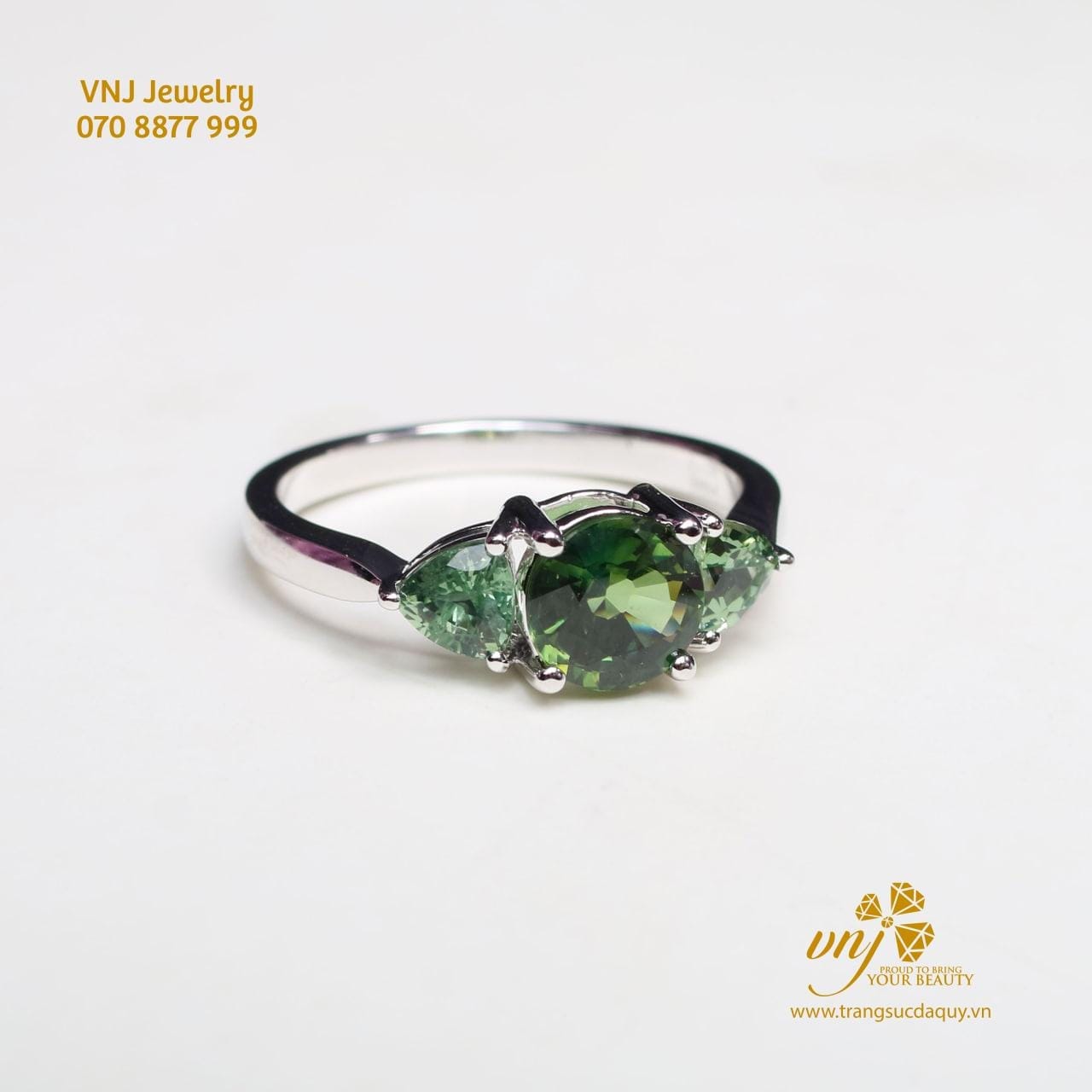 Nhẫn Sapphire Green (4)