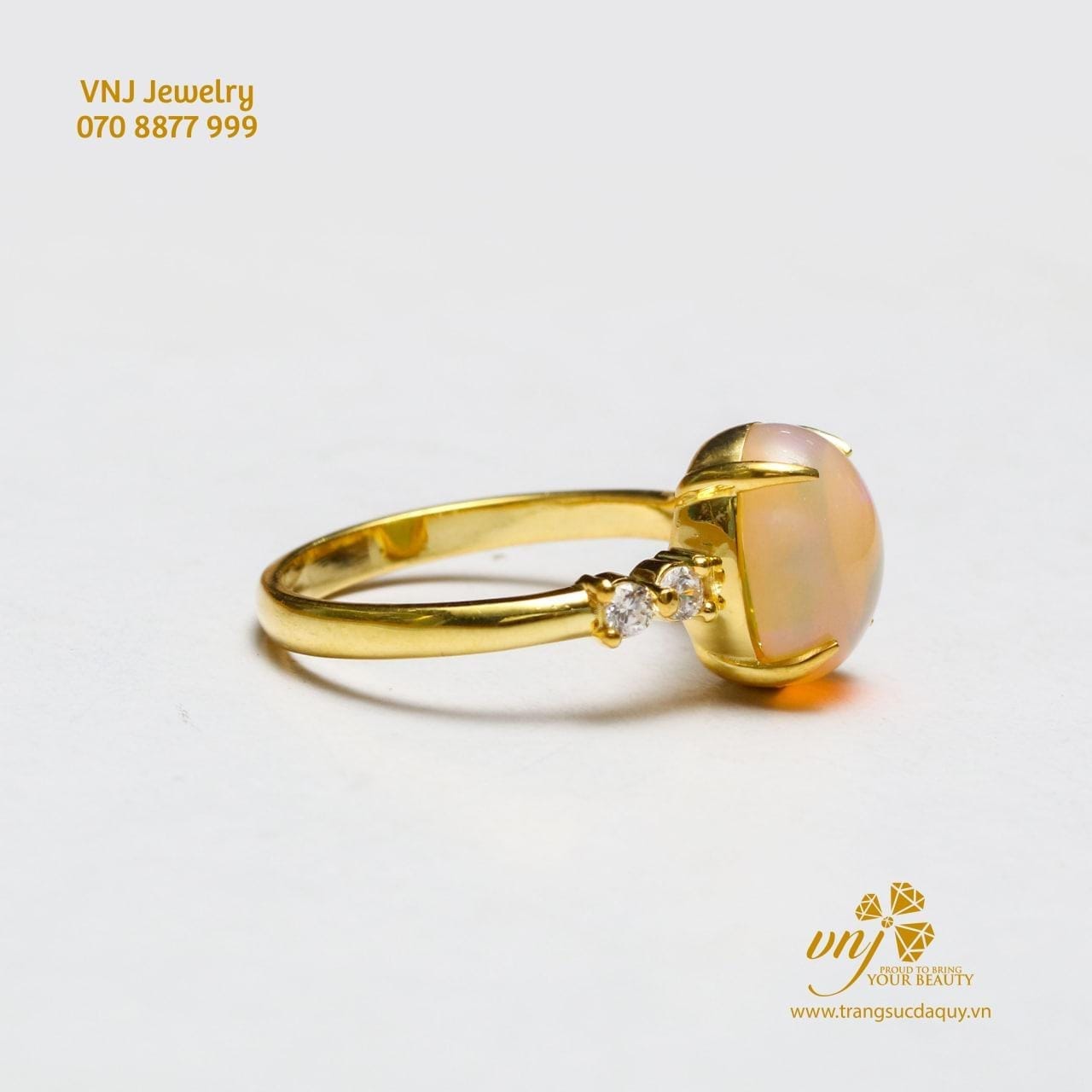 Nhẫn Đá Opal