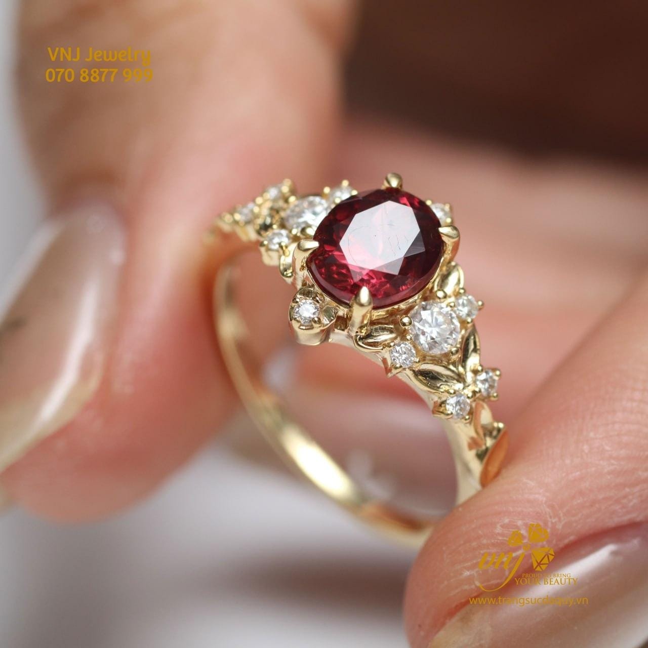 Nhẫn Spinel Đỏ Nwsi15 (4)