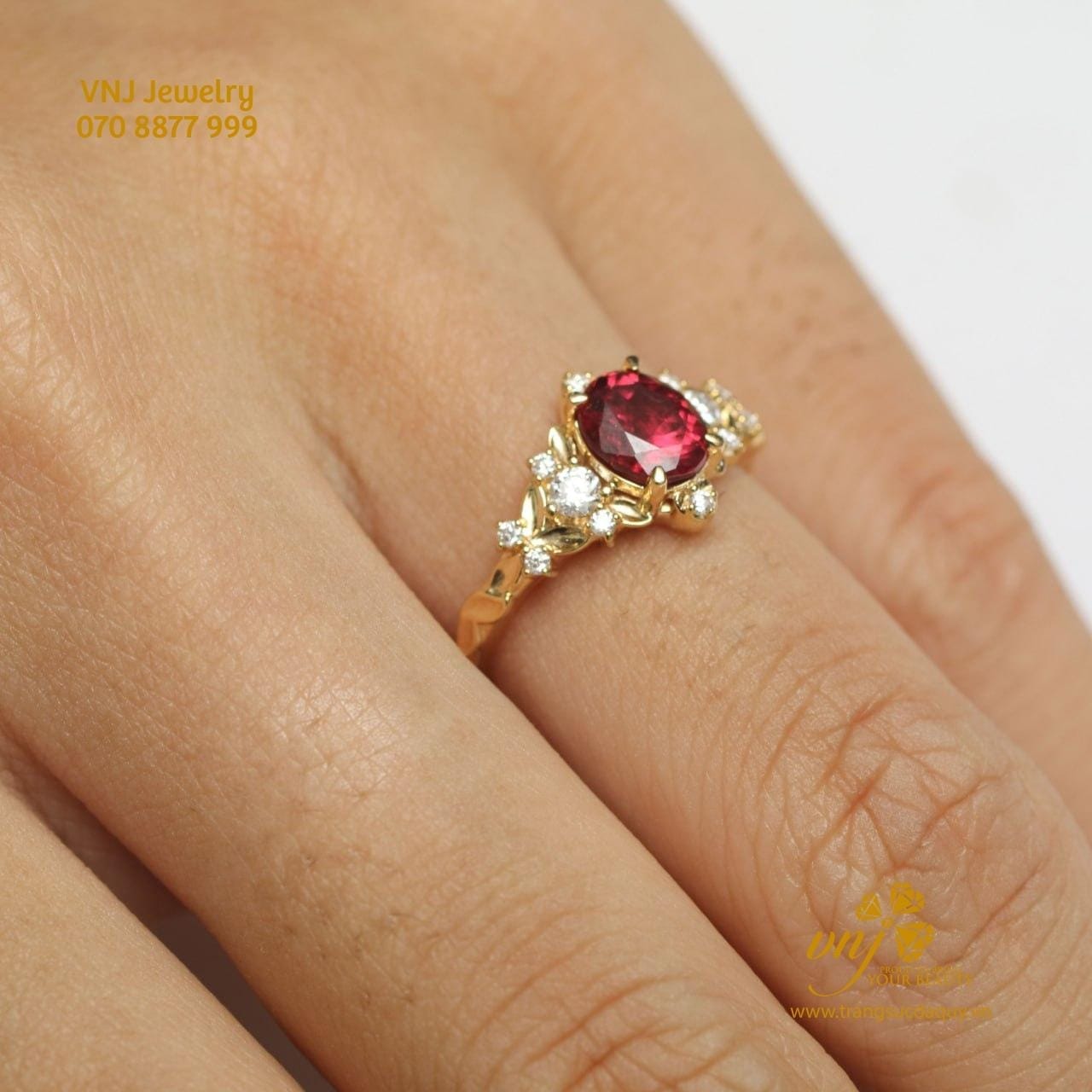 Nhẫn Spinel Đỏ Nwsi15 (5)