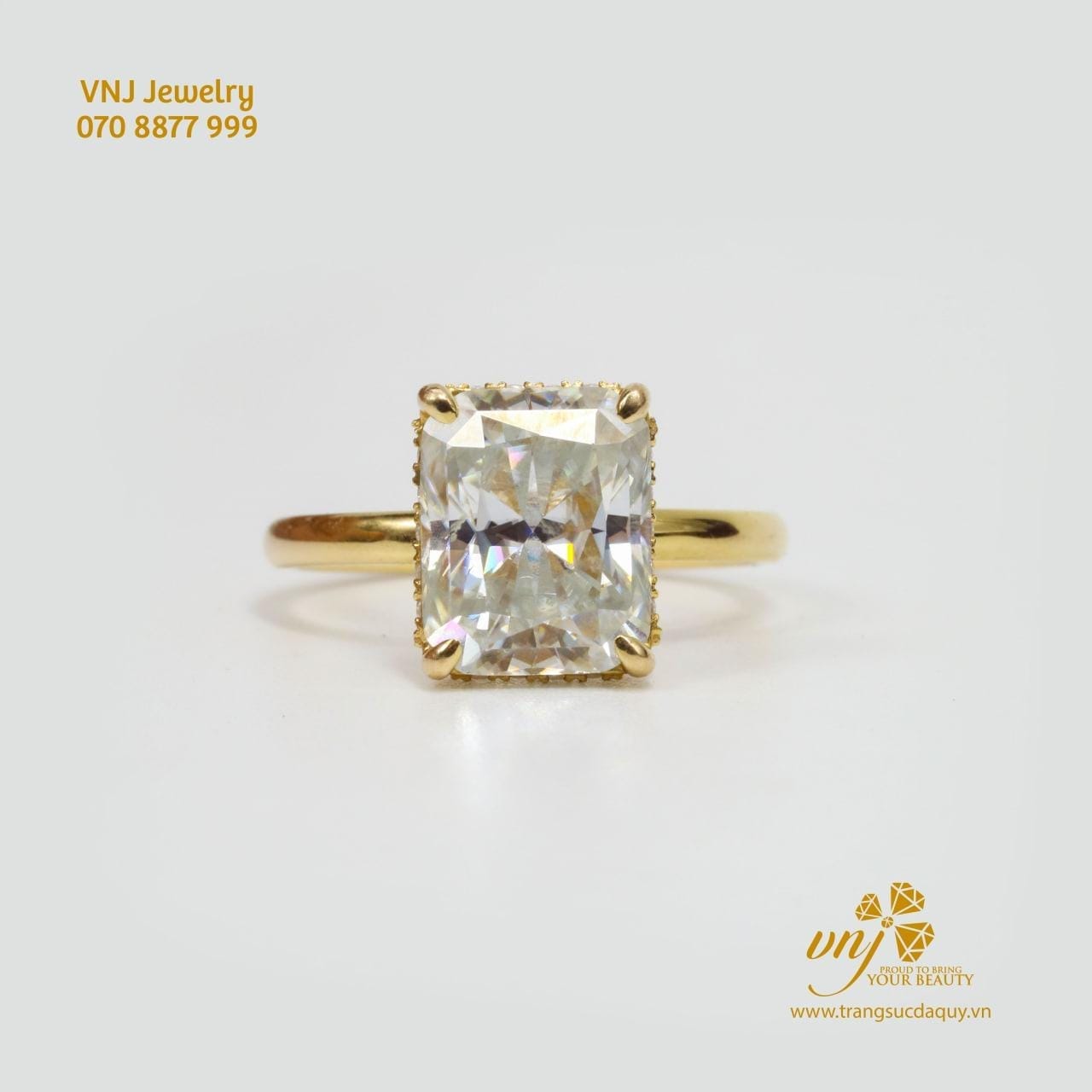 Nhẫn Moissanite Radial (3)
