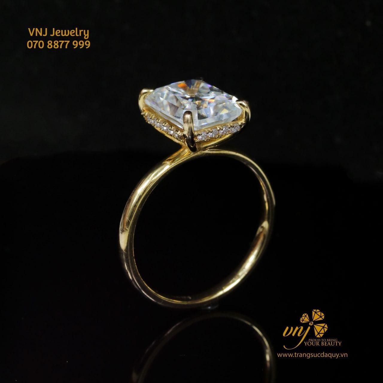 Nhẫn Moissanite Radial (5)