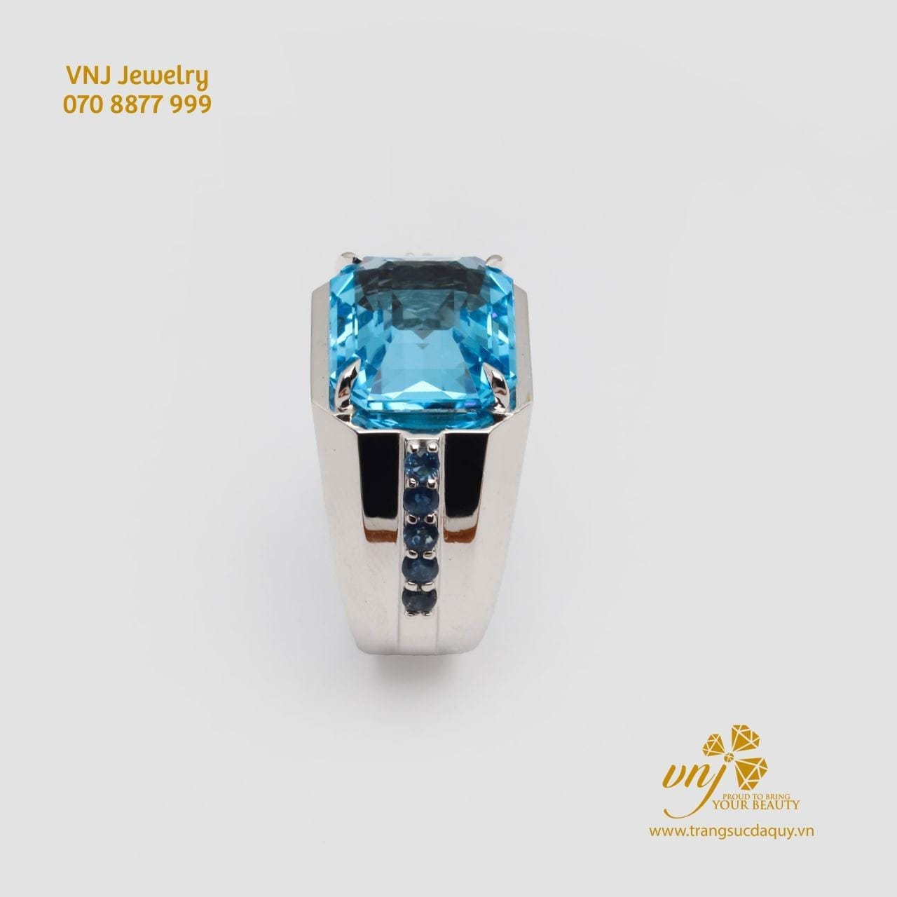 Nhẫn Topaz Mix Sapphire Blue (3)