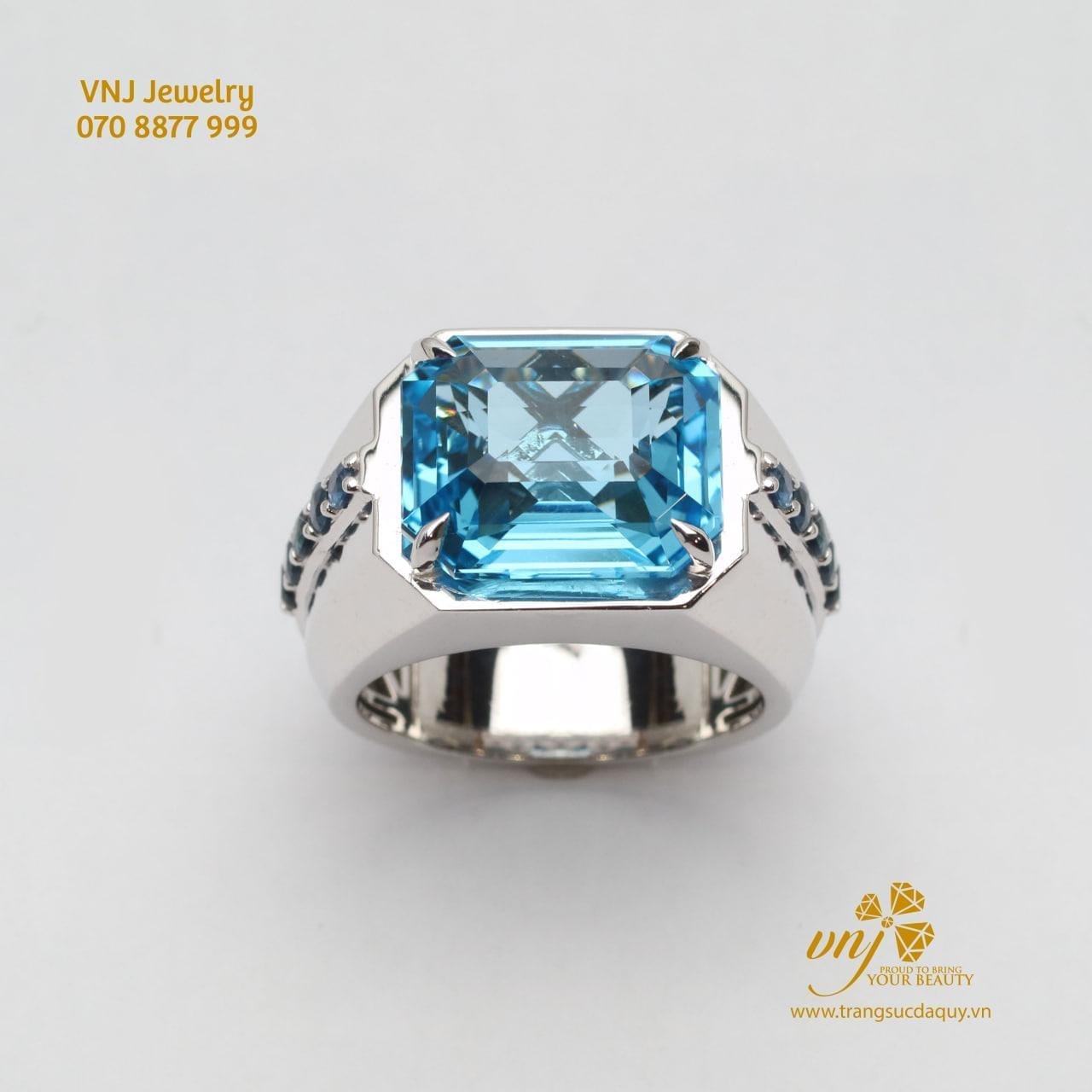 Nhẫn Topaz Mix Sapphire Blue (4)