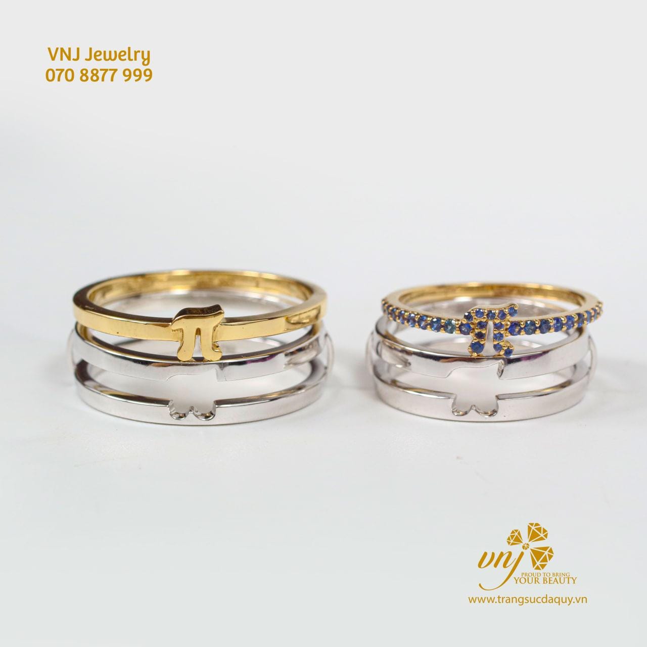 Nhẫn Cưới Ghép đôi Lắp Ráp đá Sapphire (4)