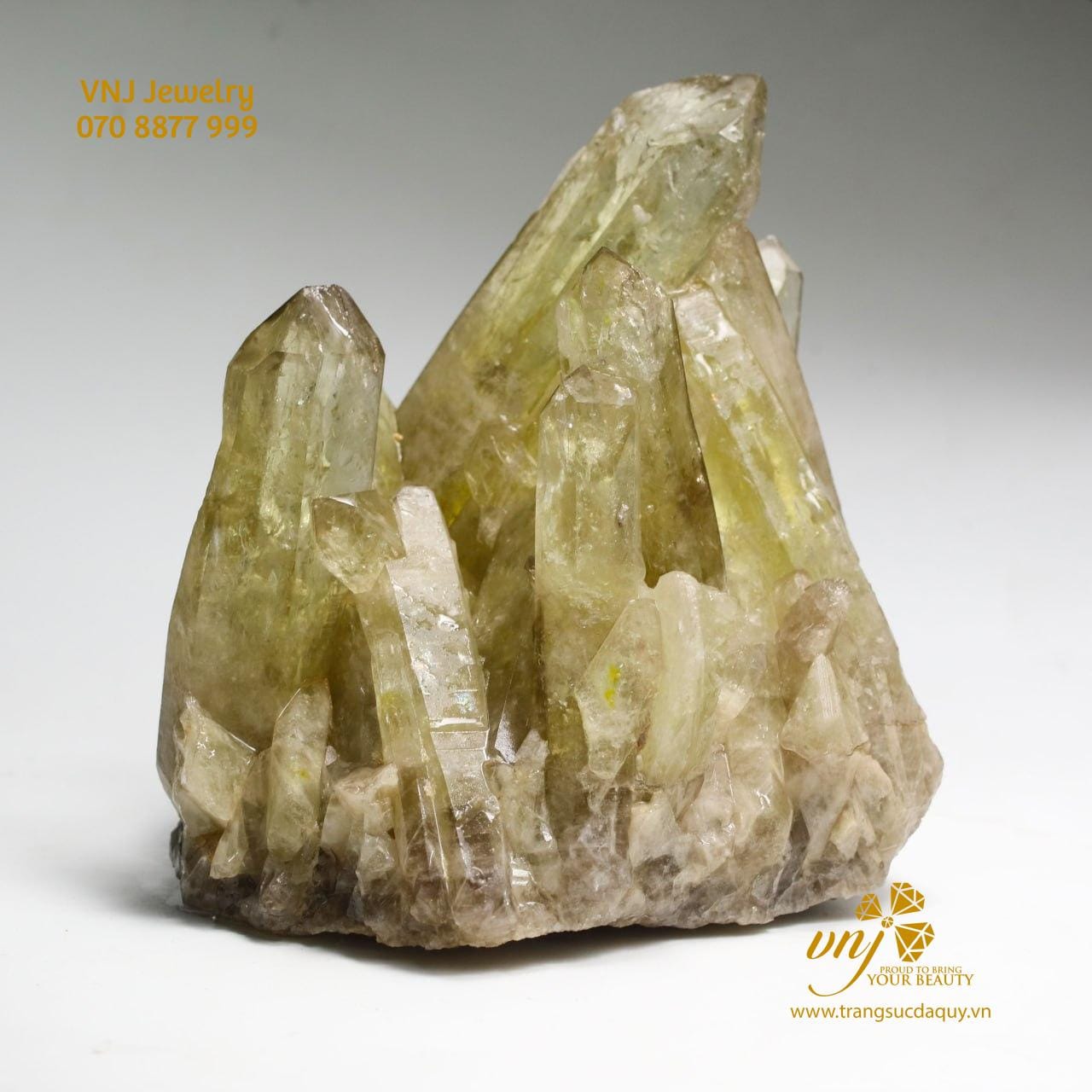 Tinh Thể Thạch Anh Vàng Tự Nhiên (3)