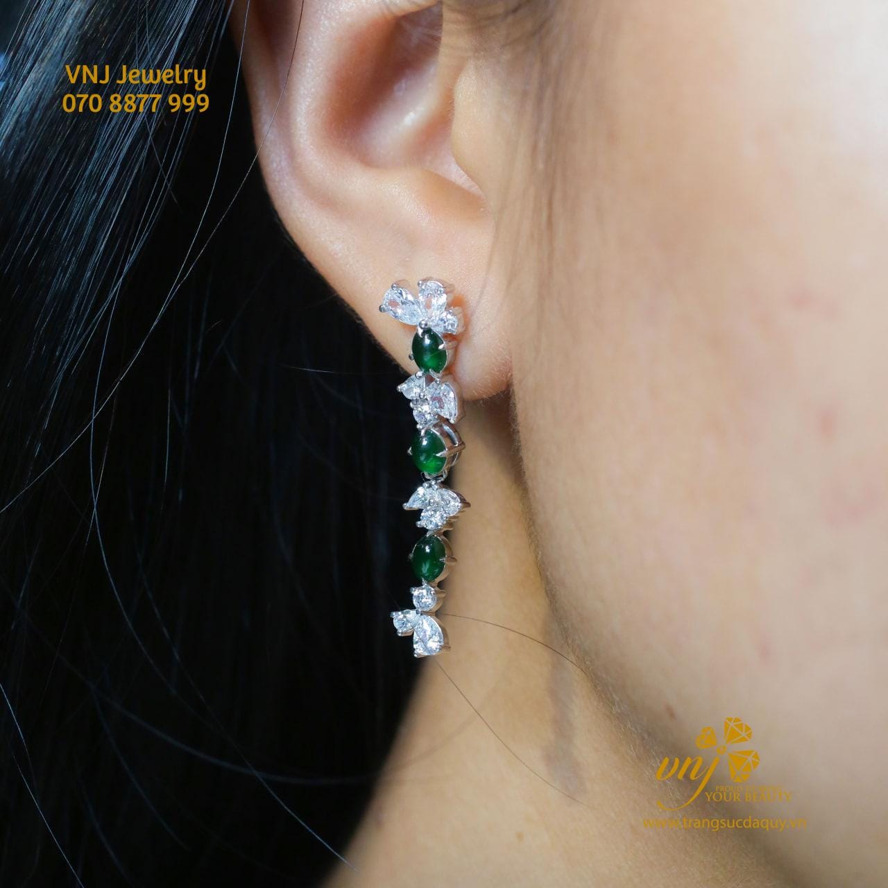 Bộ Trang Sức Ngọc Phỉ Thuý Tự Nhiên Bs6 (4)