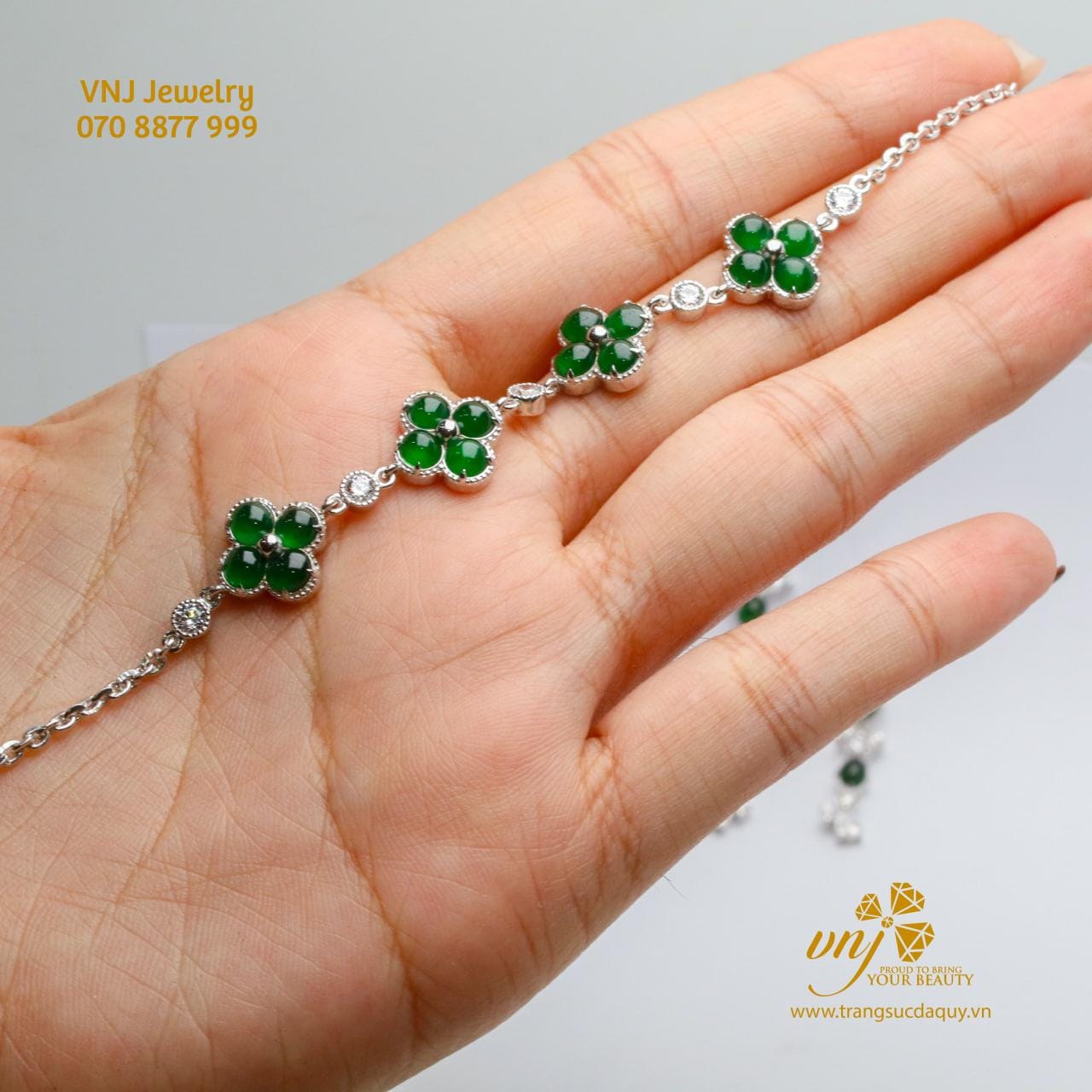 Bộ Trang Sức Ngọc Phỉ Thuý Tự Nhiên Bs6 (9)