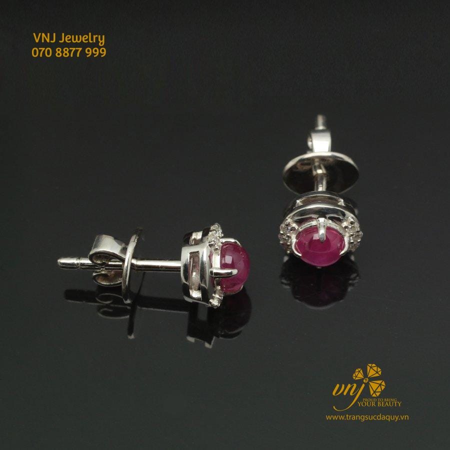 Bông Tai Ruby (2)