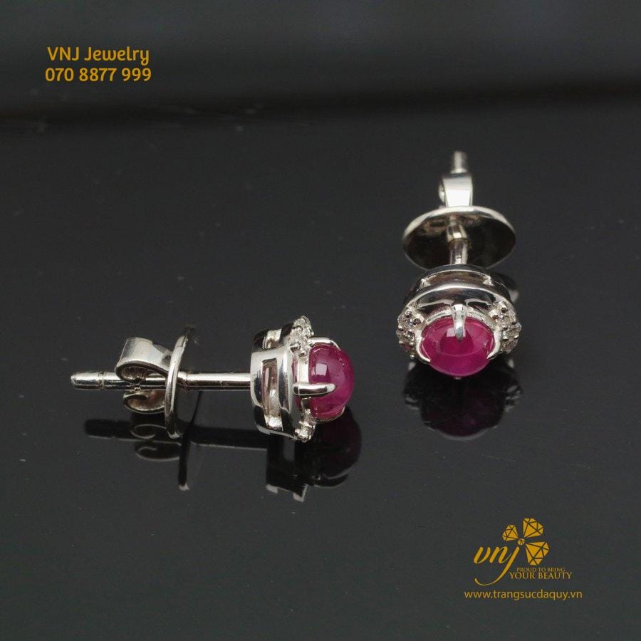 Bông Tai Ruby