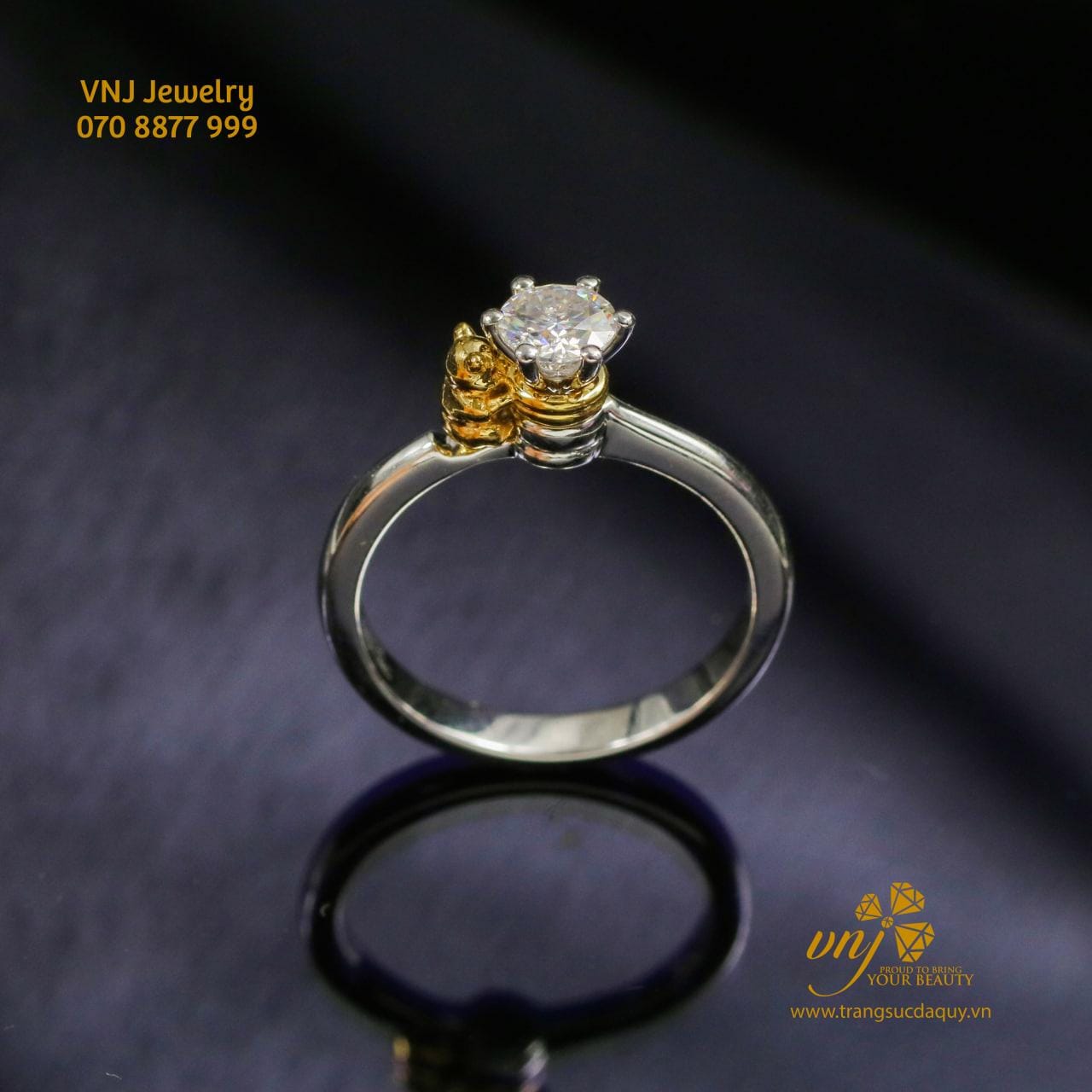Nhẫn Cầu Hôn Gấu