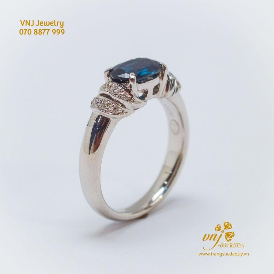Nhẫn Sapphire Blue (2)