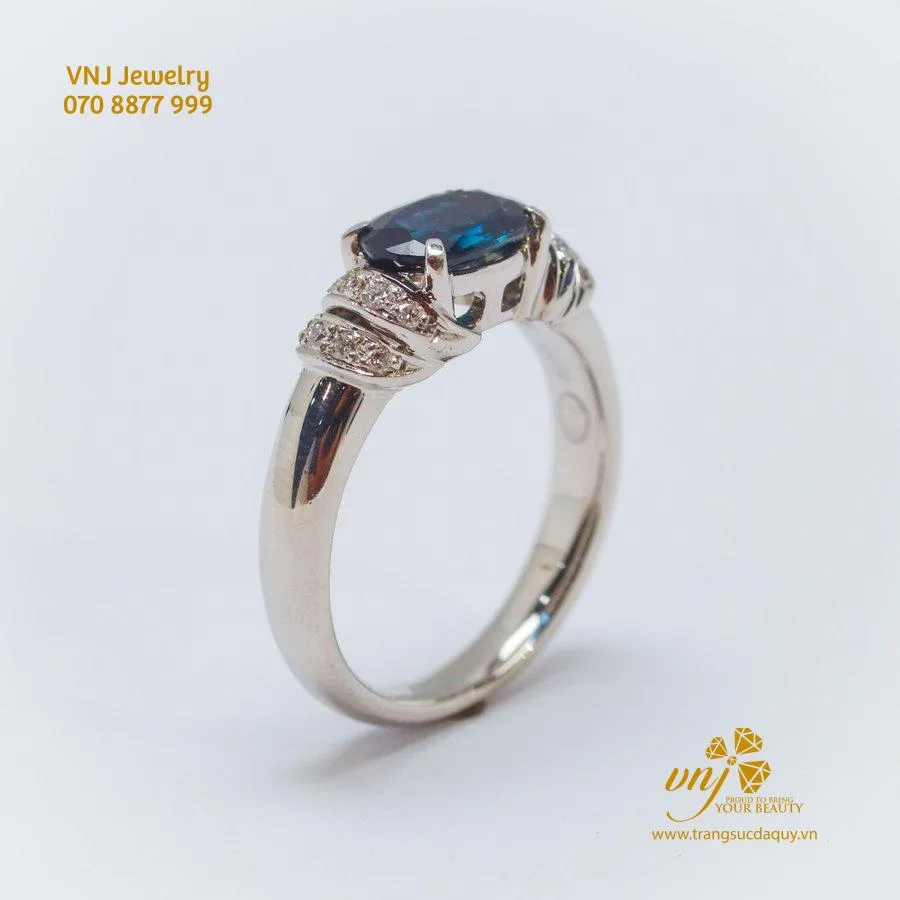 Nhẫn Sapphire Blue (2)