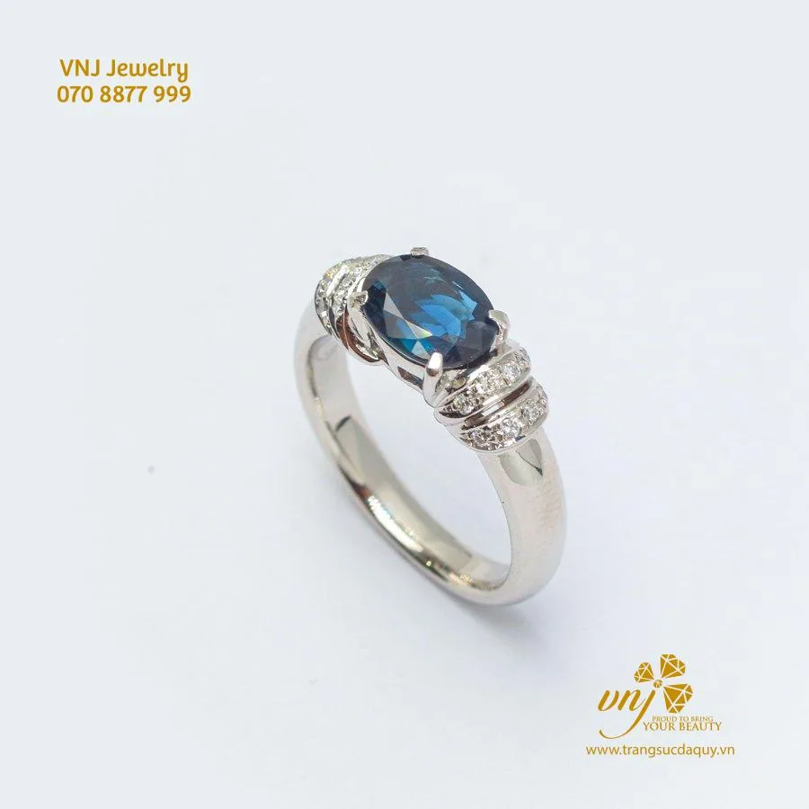 Nhẫn Sapphire Blue (3)