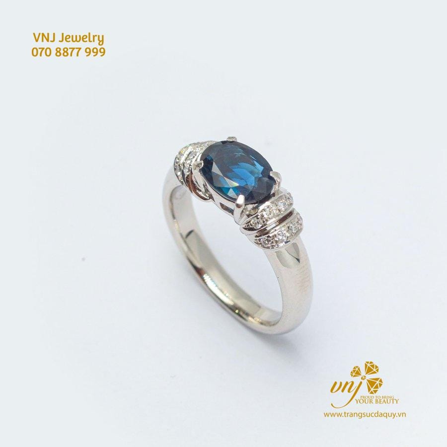 Nhẫn Sapphire Blue (3)