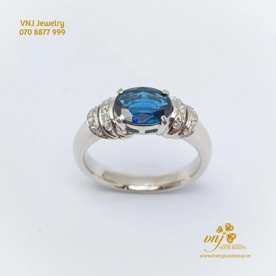 Nhẫn Sapphire Blue (4)