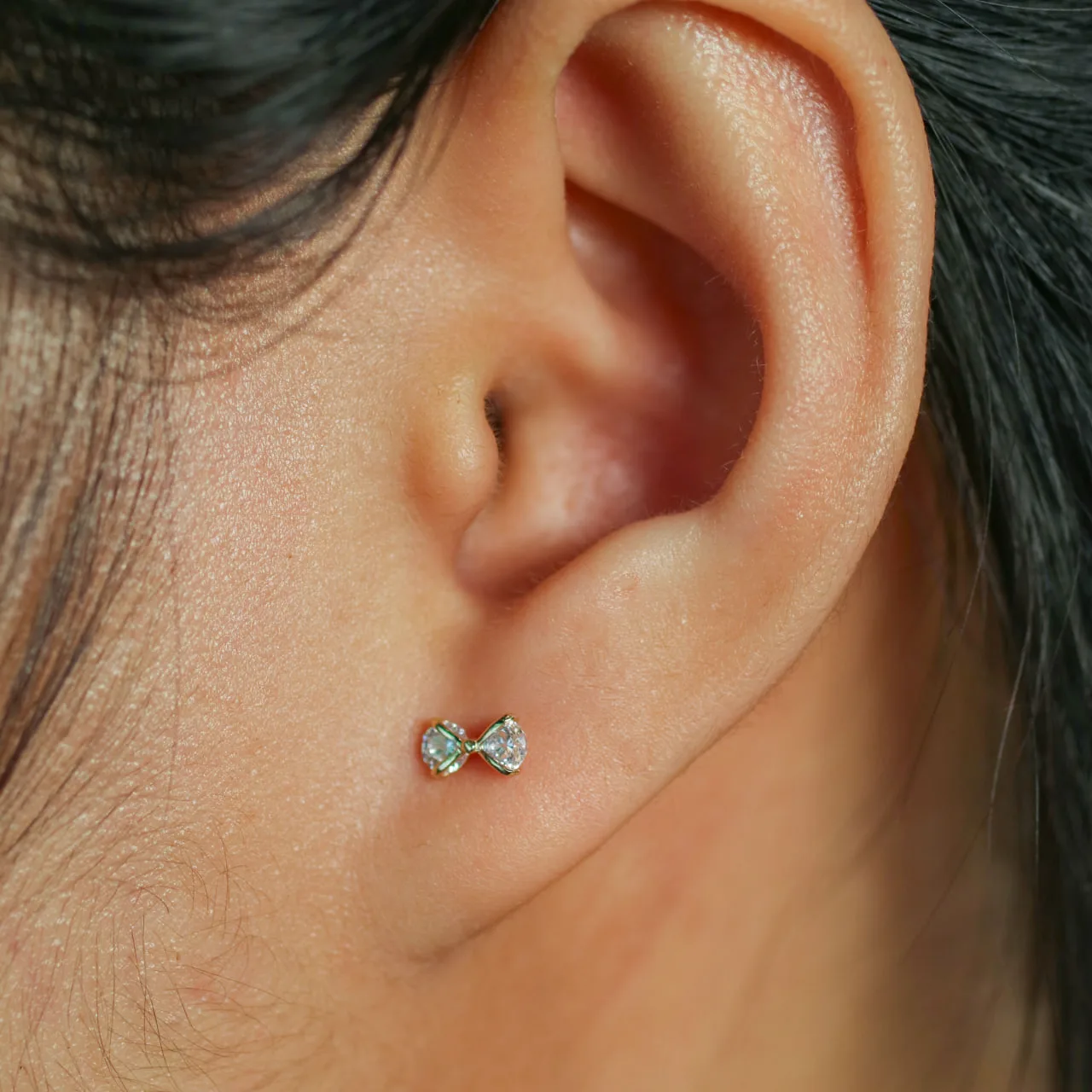 Bông Tai Vàng 14K BTV7