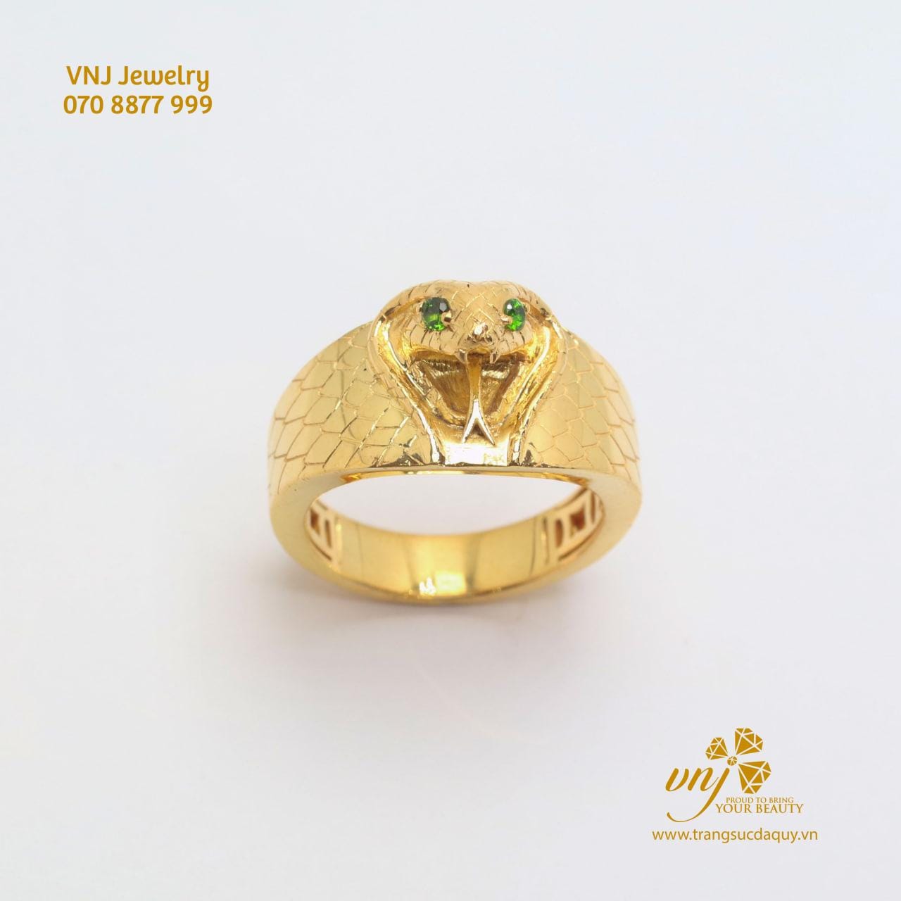 Nhẫn Rắn Hổ Mang Vàng 18k Mn138 (7)