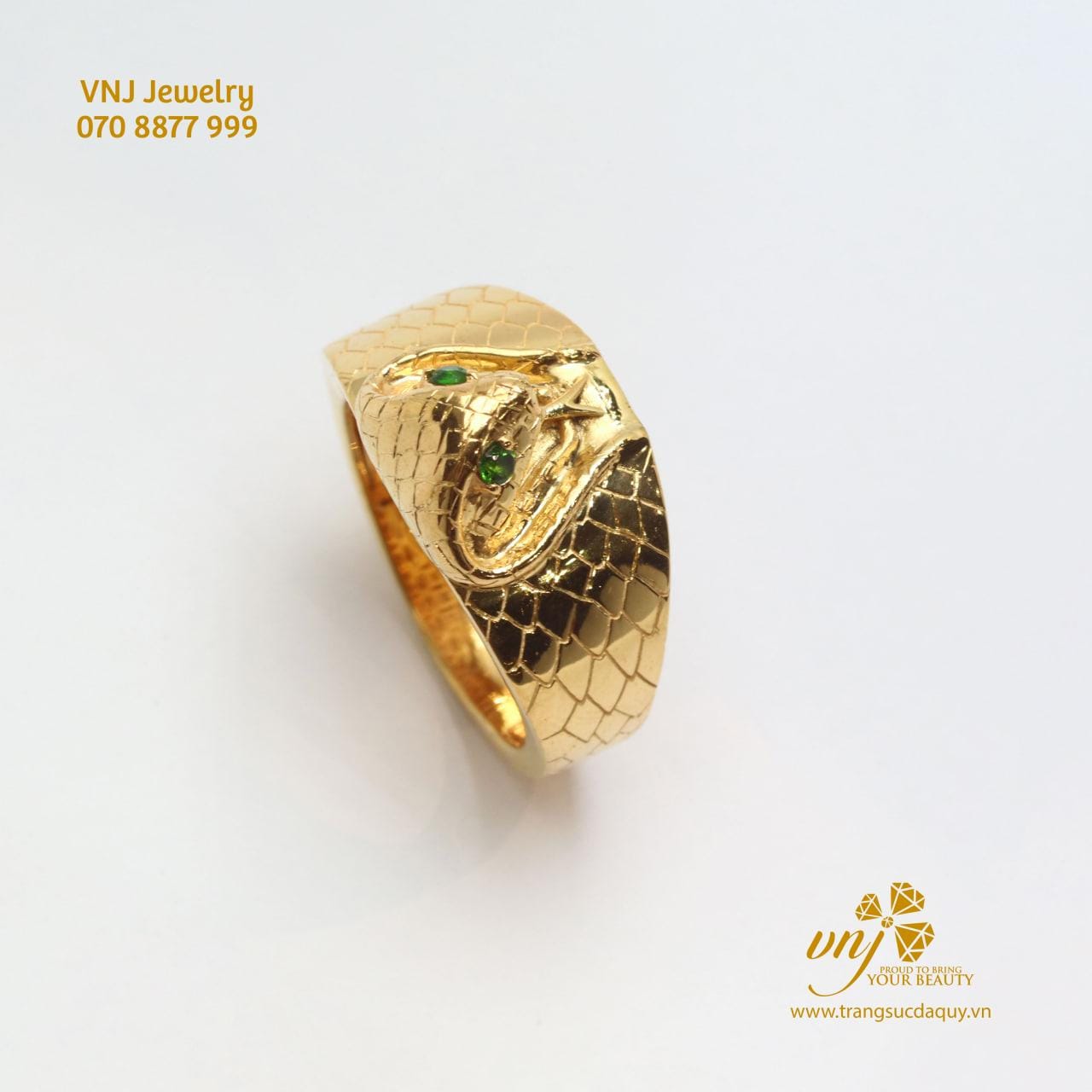 Nhẫn Rắn Hổ Mang Vàng 18k Mn138 (8)